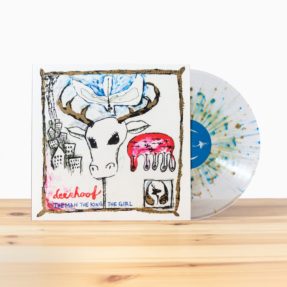 the album cover for Deerhoof - The Man  The King  Girl [Colored Vinyl] [Download Included]