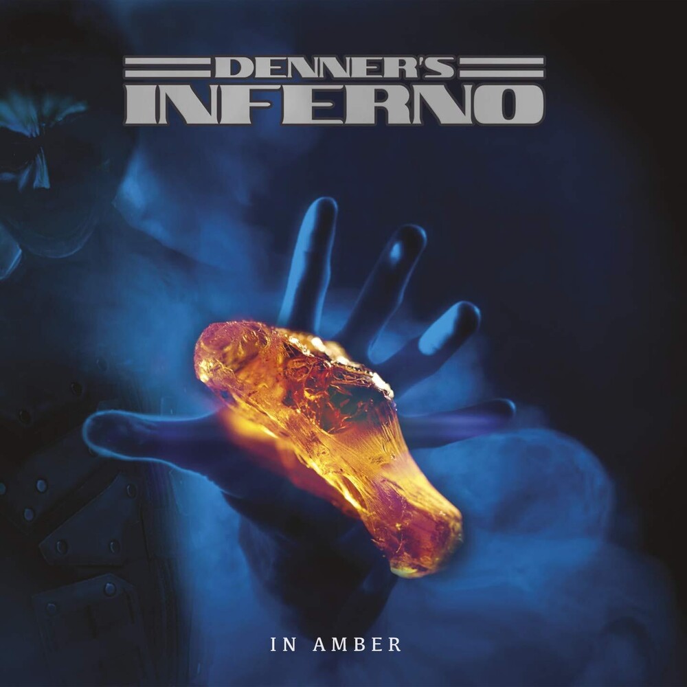 the album cover for Denners Inferno - In Amber