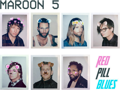 the album cover for Maroon 5 - Red Pill Blues
