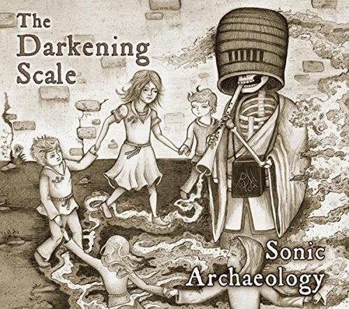 the album cover for Darkening Scale - Sonic Archaeology
