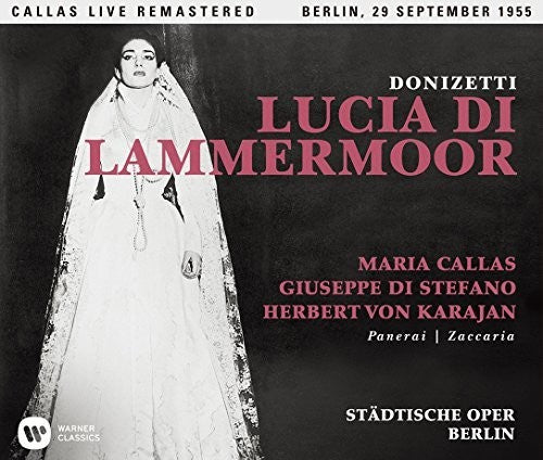 the album cover for Donizetti / Maria Callas - Donizetti: Lucia Di Lammermoor [Remastered] (Jpn)
