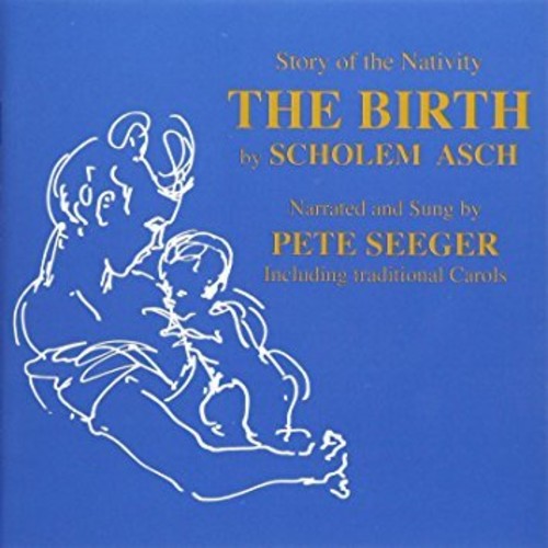 the album cover for Pete Seeger - The Birth