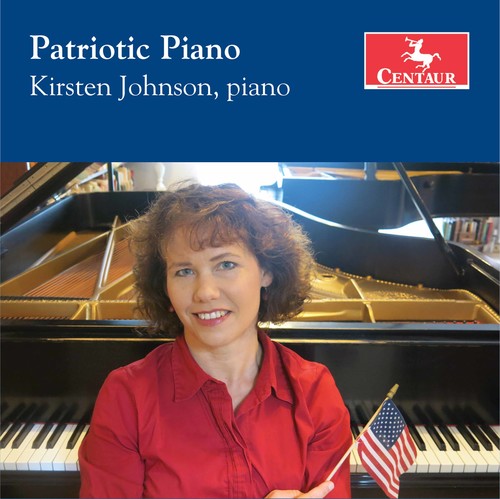 the album cover for Beethoven / Johnson - Patriotic Piano