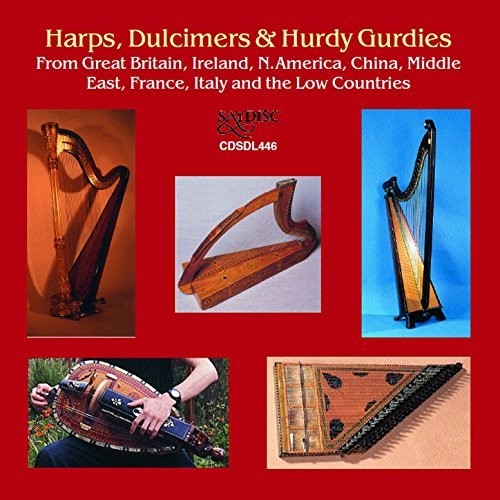 the album cover for Winfield / Couza / Monger - Dulcimers & Hurdy Gurdies