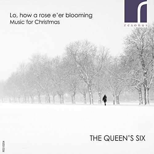 the album cover for The Queen's Six - Music for Christmas