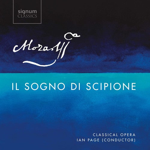 the album cover for Mozart / Adam / Page - Il Sogno Di Scipione