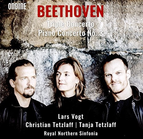 the album cover for Christian Tetzlaff - Triple Concerto & Piano Concerto 3