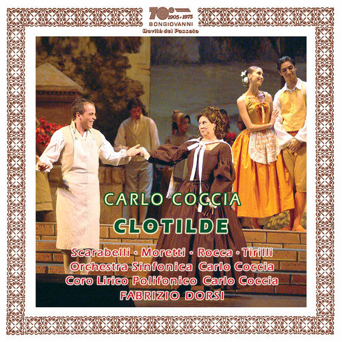 the album cover for Coccia / Scarabelli / Dorsi - Clotilde