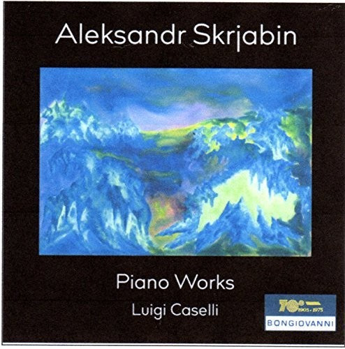 the album cover for Skrjabin / Caselli - Piano Works