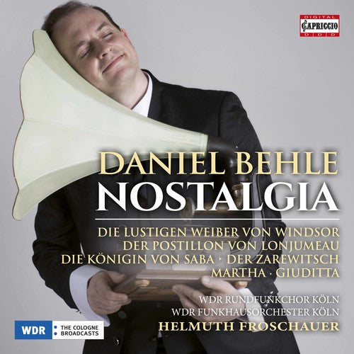 the album cover for Adam / Behle / Froschauer - Nostalgia