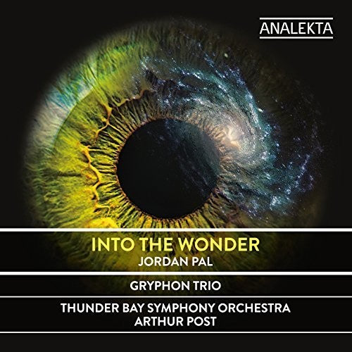 the album cover for Gryphon Trio / Thunder Bay Sym Orch / Arthur Post - Into the Wonder