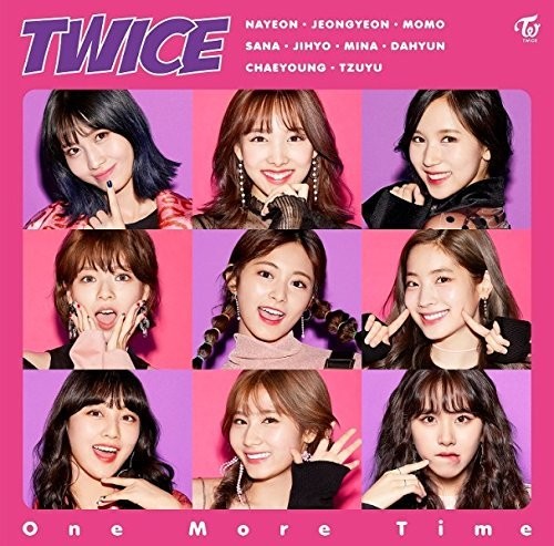 the album cover for TWICE - One More Time