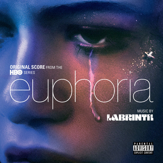 the album cover for Labrinth - Euphoria (Original Score From The HBO Series) [Purple/Pink Splatter 2LP]