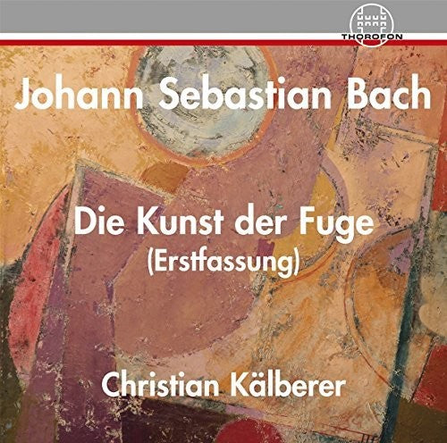 the album cover for J Bach S / Kaelberer - Die Kunst Der Fuge BWV 1080