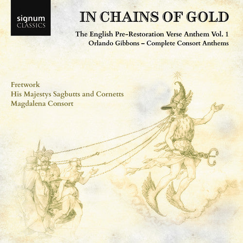 the album cover for Gibbons / Consort - In Chains of Gold