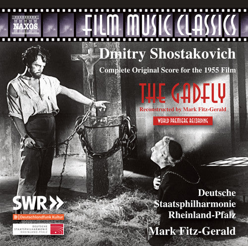 the album cover for Shostakovich / Mainz / Gerald - Gadfly / Counterplan