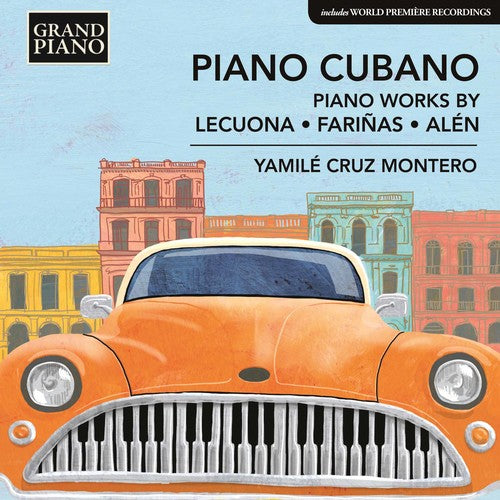 the album cover for Alen / Montero - Piano Cubano