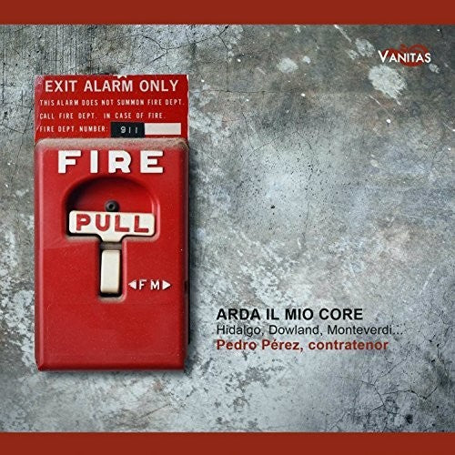 the album cover for Pedro Perez / Gomez,Andres Alberto / Portillo - Arda Il Mio Core