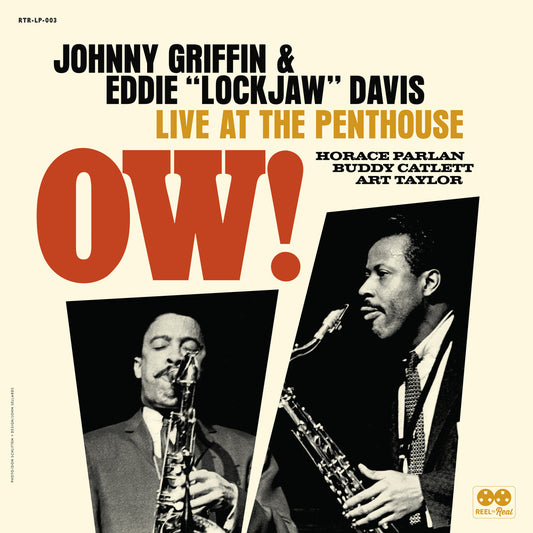 the album cover for Eddie 'Lockjaw' Davis - Ow! Live At The Penthouse