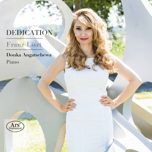 the album cover for Liszt / Angatscheva - Dedication