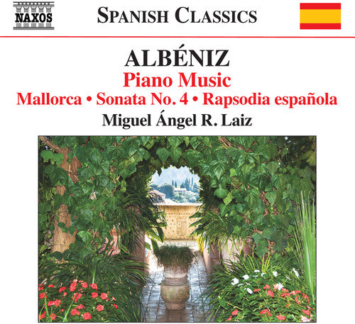 the album cover for Albeniz / Laiz - Piano Music 8