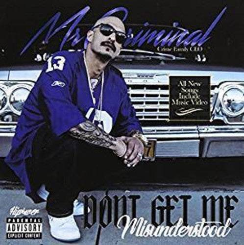 the album cover for Mr Criminal - Don't Get Me Misunderstood