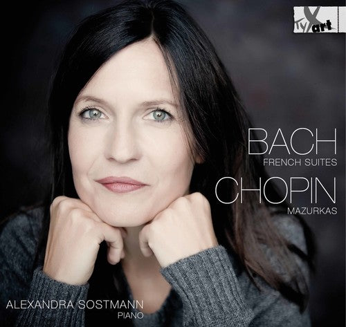 the album cover for Alexandra Sostmann - French Suites & Mazurkas