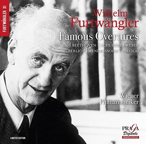 the album cover for Furtwaengler - Famous Overtures  Furtwang, Wiener Philharmoniker