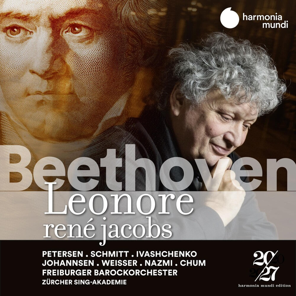 the album cover for RENE JACOBS - Beethoven: Leonore