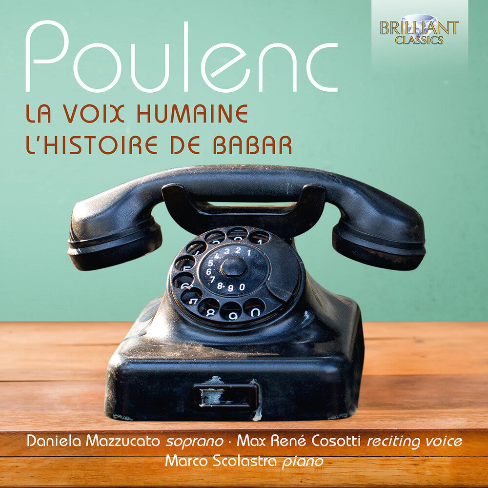 the album cover for Poulenc / Mazzuccato / Cosotti - Voix Humaine