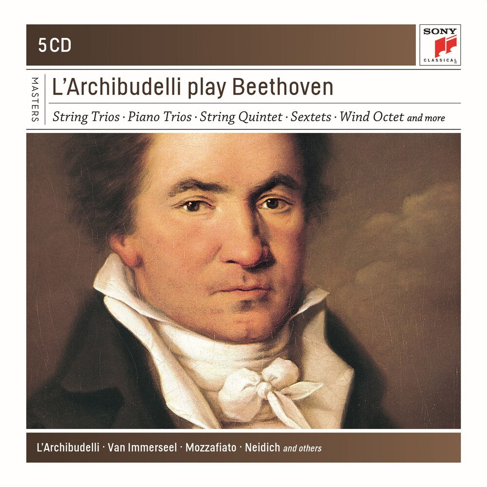 the album cover for Beethoven / Larchibudelli / Neidich - L'archibudelli Play Beethoven