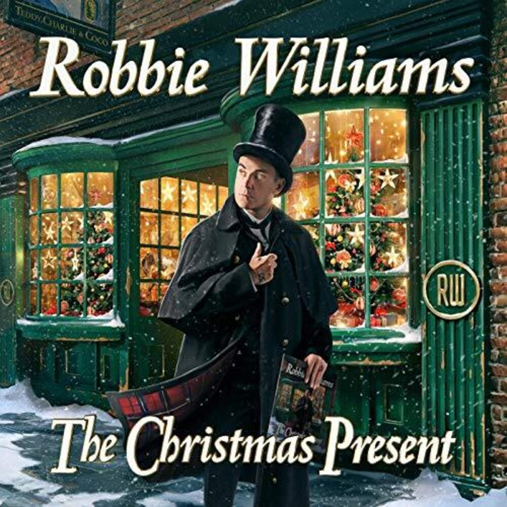 the album cover for Robbie Williams - The Christmas Present [Import 2CD]