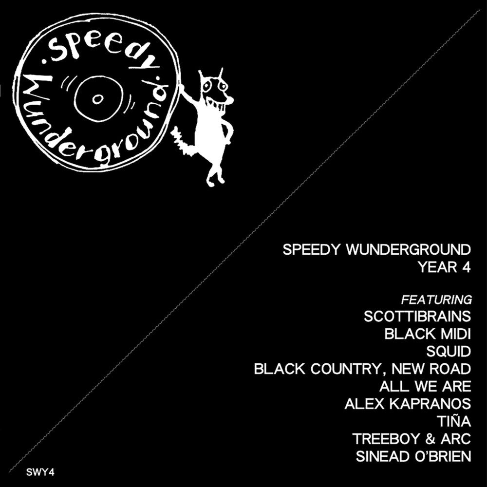 the album cover for Various Artists - Speedy Wunderground - Year 4 [LP]