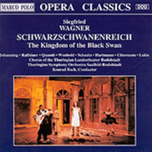 the album cover for Wagner - Schwarzschwanreich: The Kingdom Of The Black Swan