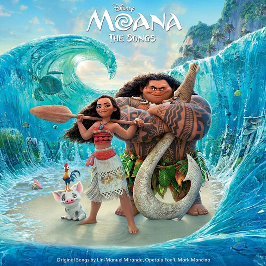 the album cover for Moana / OST Pict - Moana (Picture Disc) / O.S.T. [Limited Edition] (Pict) (Uk)