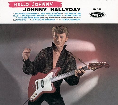 the album cover for Johnny Hallyday - Hello Johnny