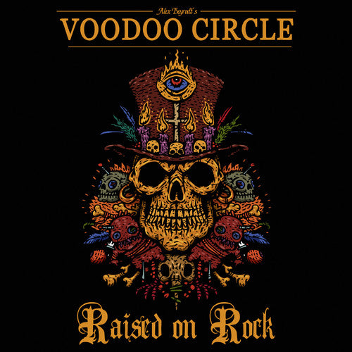 the album cover for Voodoo Circle - Raised On Rock (Digipack) [Digipak]