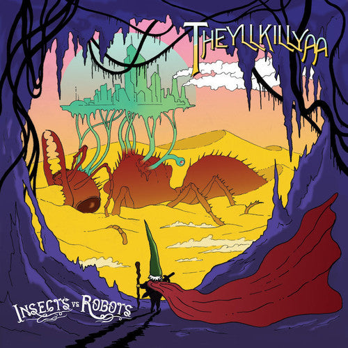 the album cover for Insects Vs. Robots - Theyllkillya [LP]