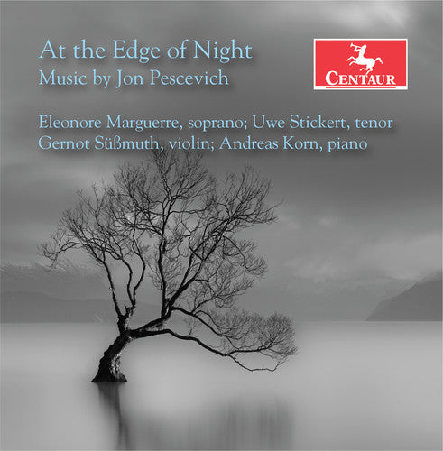 the album cover for Dickinson / Marguerre / Korn - At the Edge of Night