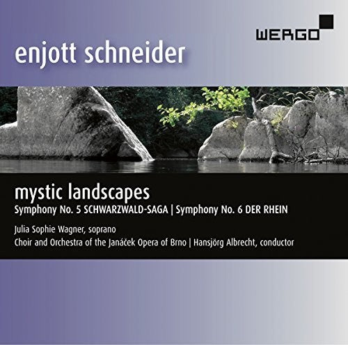 the album cover for Schneider / Wagner - Symphony 5 Schwarzwald Saga / Symphony 6 Der Rhein