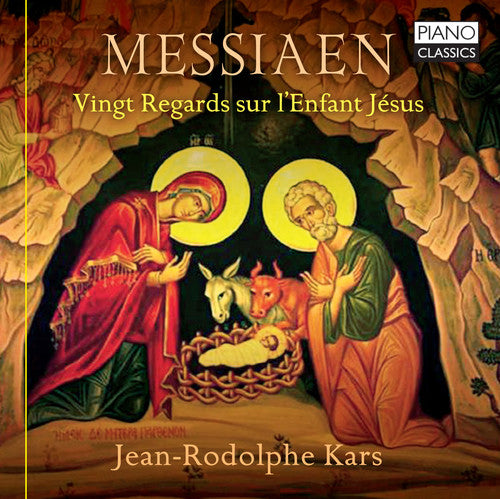 the album cover for Jean-Rodolphe Kars - Vingt Regards Sur I'enfant Jesus