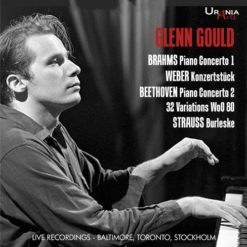 the album cover for Beethoven / Gould / Adler - Piano Concerto