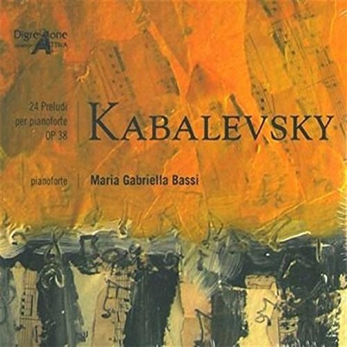 the album cover for Kabalevsky / Bassi - 24 Preludi Per Pianoforte
