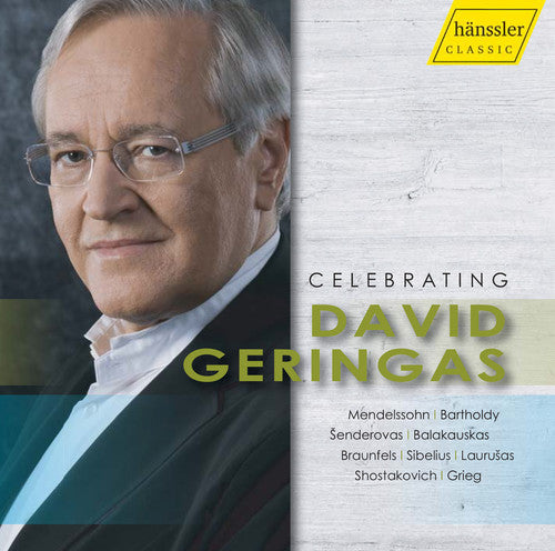 the album cover for Mendelssohn / Geringas - Celebrating
