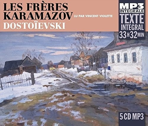 the album cover for Fiodor Dostoyevsky - Freres Karamazov
