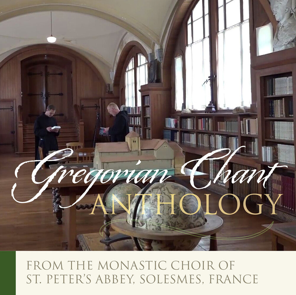 the album cover for Monastic Choir Solesmes - Gregorian Anthology