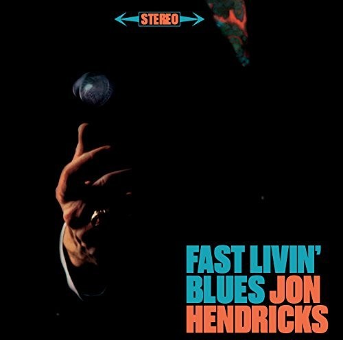 the album cover for Jon Hendricks - Fast Livin Blues / Live At The Trident