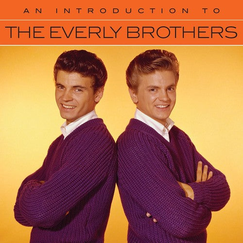the album cover for The Everly Brothers - An Introduction To The Everly Brothers