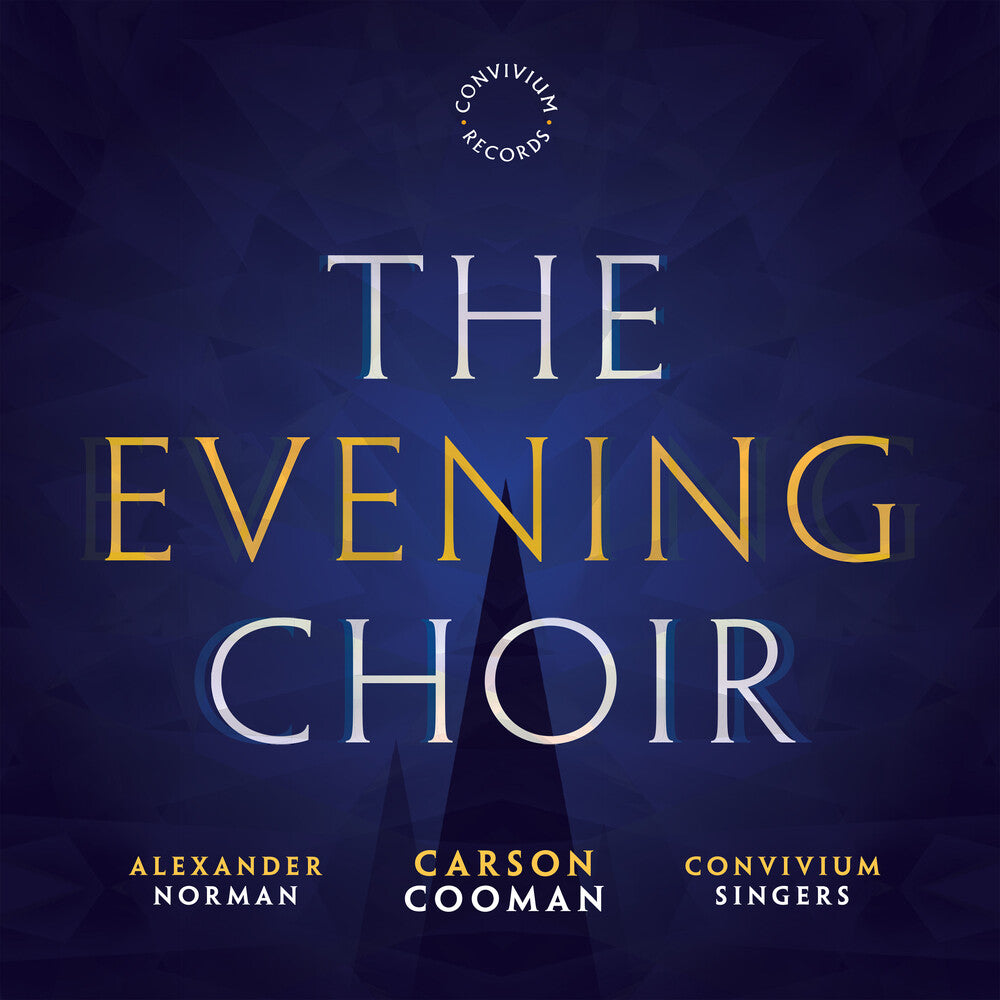 the album cover for Cooman / Convivium Singers / Waggott - Evening Choir