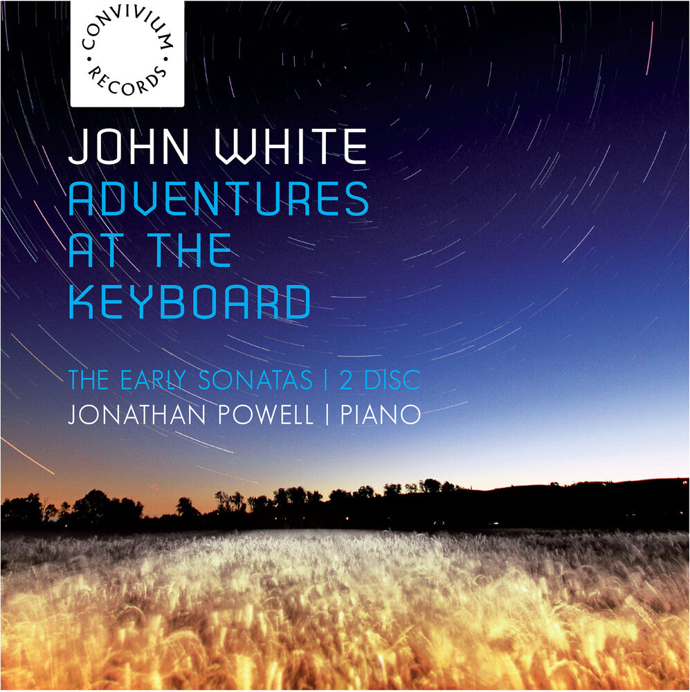 the album cover for White / Powell - Adventures At The Keyboard (2pk)